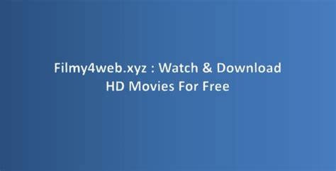 filmy4web xyz 2023 movie download hd